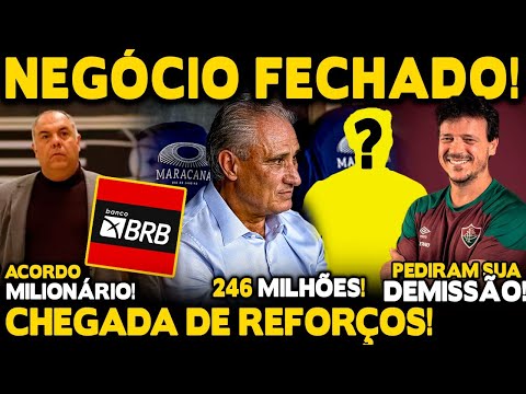 NEGÓCIO FECHADO! CHEGADA DE REFORÇOS: TITE ABRE JOGO! DINIZ É PRESSIONADO E CHAMADO DE BURRO!