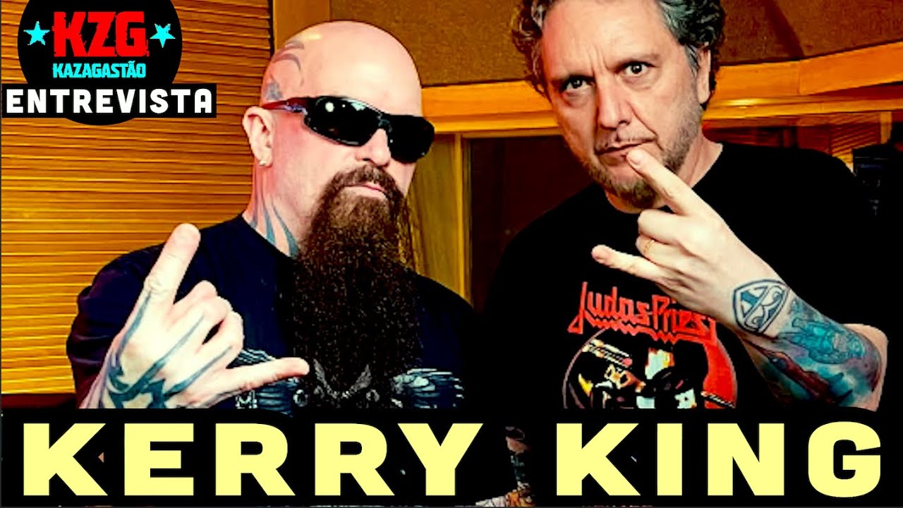 KERRY KING em Kaza! ⭐️ Entrevistado por Gastão Moreira ⭐️