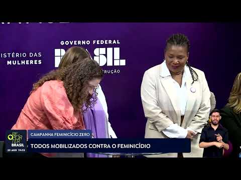 Campanha: todos mobilizados contra o feminicídio