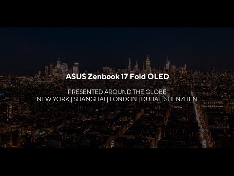 Unfold the Incredible 3D Billboard Around the Globe | ASUS Zenbook 17 Fold (UX9702)