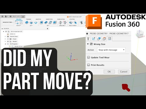 Smart Probing in Fusion 360: Log Any Point and Re-Verify After Machining!