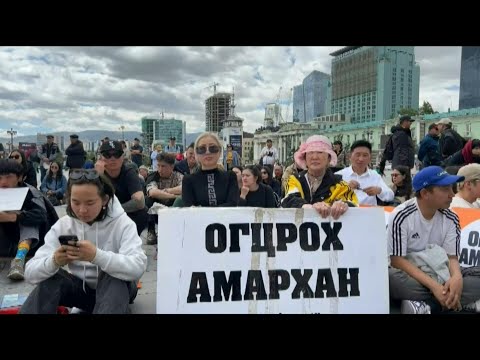 Mongolians rally as prime minister resigns amid anti-corruption protests | AFP