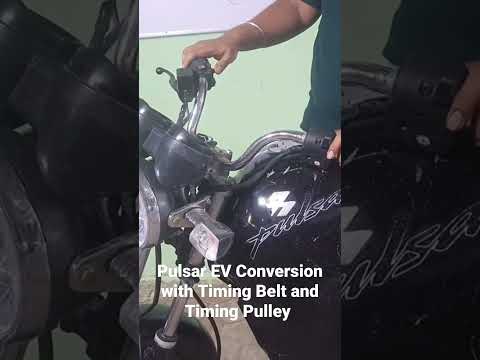 Conversion of Pulser in to Electric with Timing Belt and Pulley