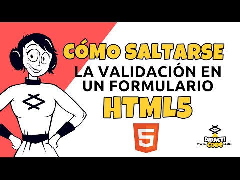 🦘Cómo EVITAR la VALIDACIÓN de un formulario HTML5 💻 sin herramientas