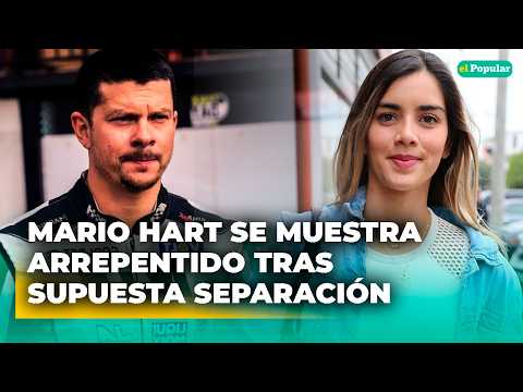 Mario Hart se muestra ARREPENTIDO tras supuesta SEPARACIÓN con Korina Rivadeneira