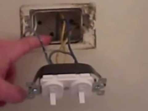How to Wire a Double Switch - Wiring a Switch - Conduit ... leviton duplex switch wiring diagram 