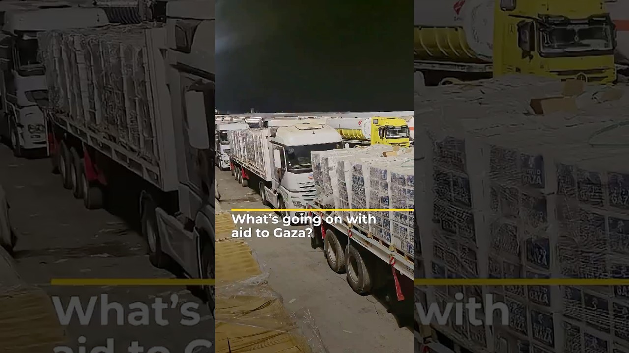 What’s going on with aid to Gaza?