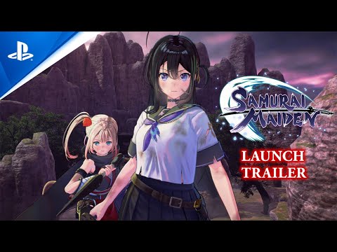 Samurai Maiden - Launch Trailer | PS5 & PS4 Games