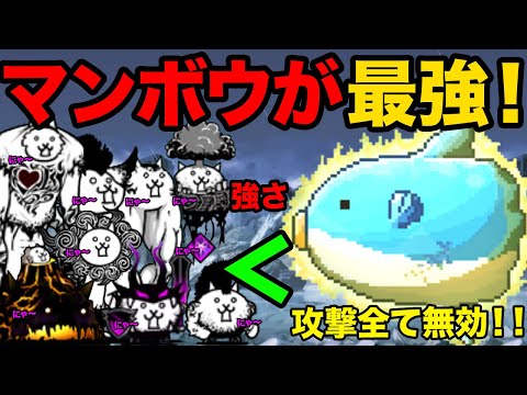 猫の動画サムネイル - マンボ王を絶対に当てたくなる！大狂乱ボスをマンボウがサクサク倒していっちゃう動画【厳選まとめ10選】　にゃんこ大戦争