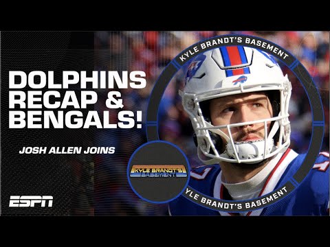 Josh Allen on Bills vs. Dolphins & upcoming matchup vs. Bengals 👀 | Kyle Brandt’s Basement