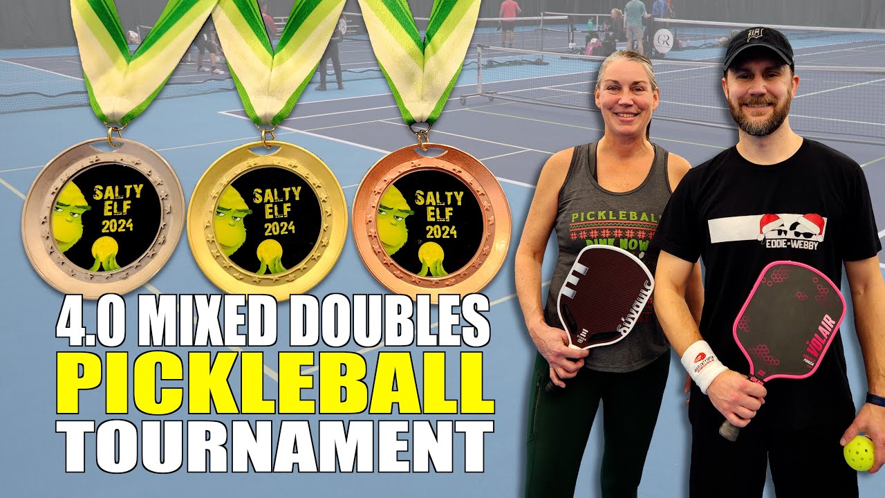 2024 Salty Elf Pickleball Tournament - 4.0 Mixed Doubles