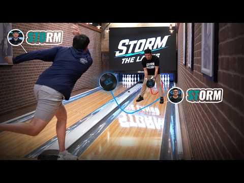 Game of S-T-O-R-M | Can a 1-Hander Beat a 2-Hander Bowling? | Storm the Lanes
