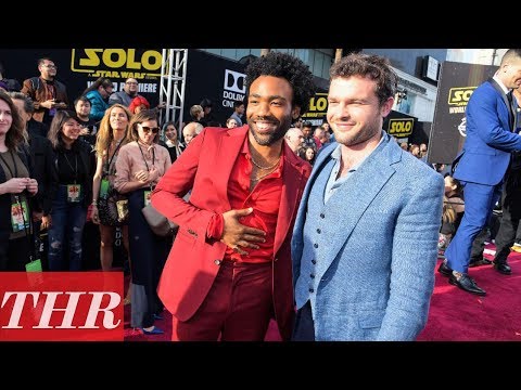 Alden Ehrenreich, Donald Glover, Emilia Clarke and More at 'Solo: A Star Wars Story' Premiere | THR