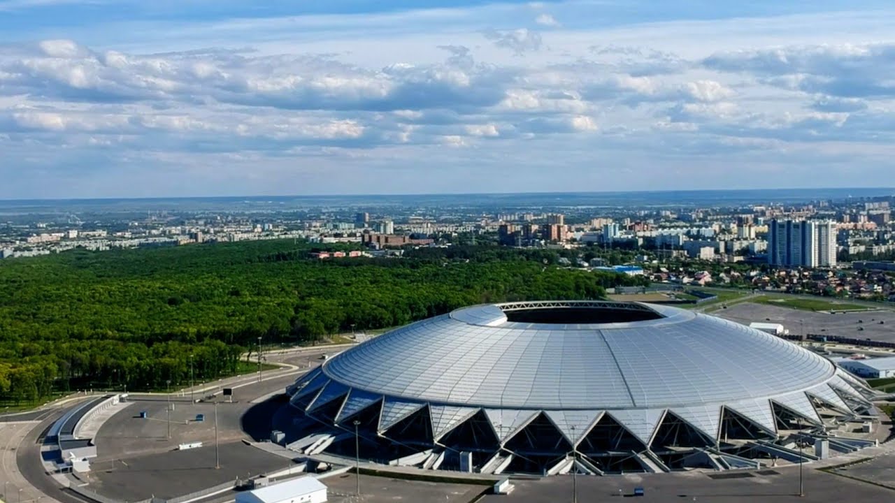 Стадион в самаре фото