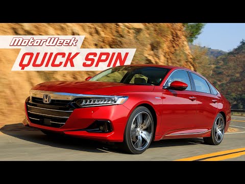 2021 Honda Accord Hybrid | MotorWeek Quick Spin