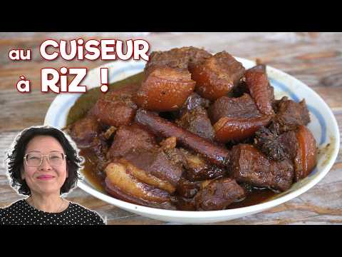 Porc au caramel au cuiseur à riz ultra simple et fondant
