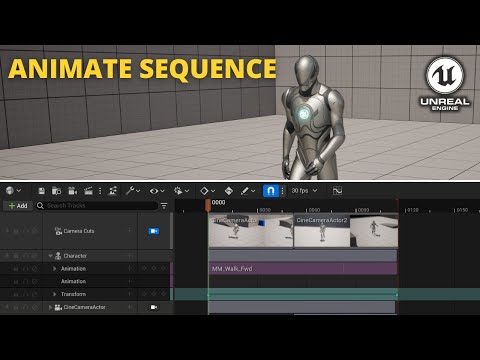 How to Animate a Sequence in Unreal Engine 5 (Easy)