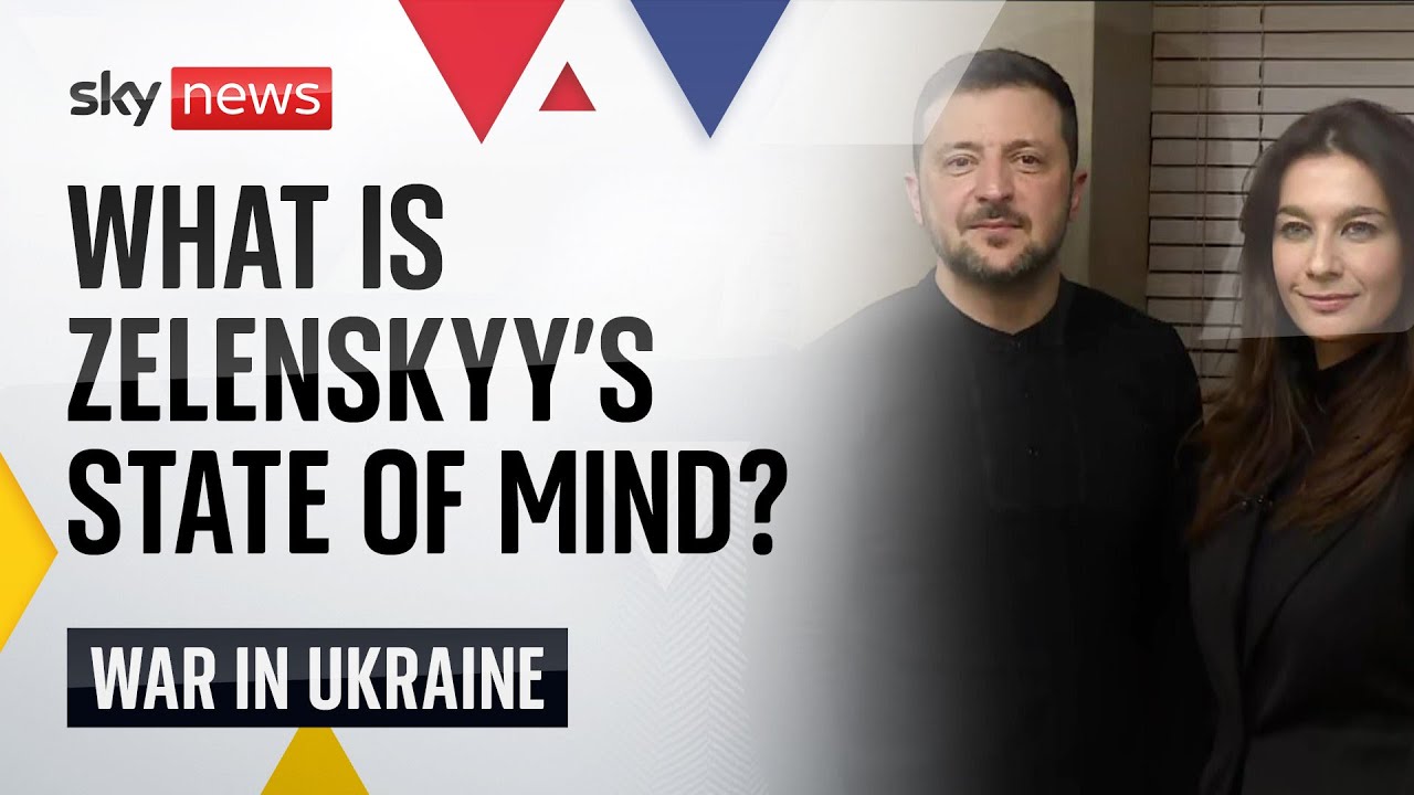 'I saw a man defiant, resolute, he was not rattled' | Yalda Hakim meets Volodymyr Zelenskyy
