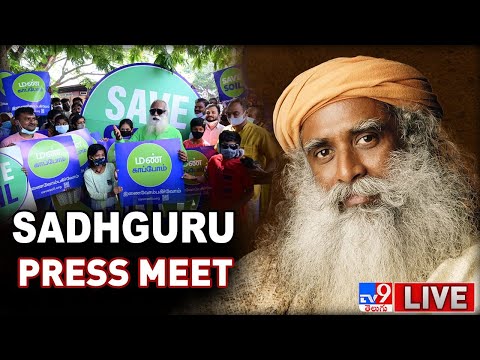 Sadhguru Press Meet LIVE- Save Soil