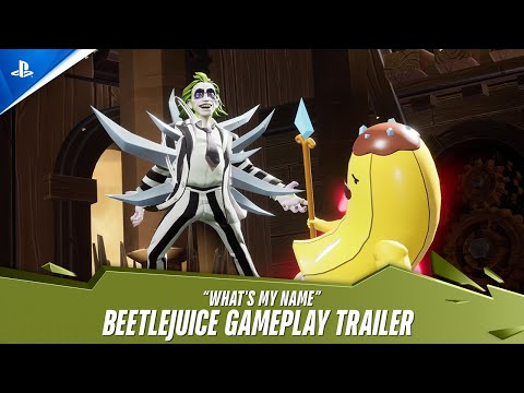 MultiVersus - Beetlejuice “What’s My Name” Gameplay Trailer | PS5 & PS4 Games