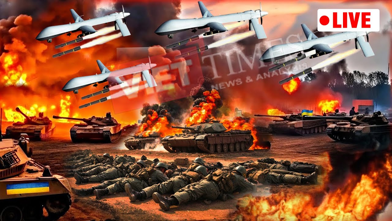 🔴 TRỰC TIẾP: Thời sự quốc tế 8/2 l Nga truy cùng diệt tận mọi thứ ở Kursk, Kiev hỗn loạn đẫm máu