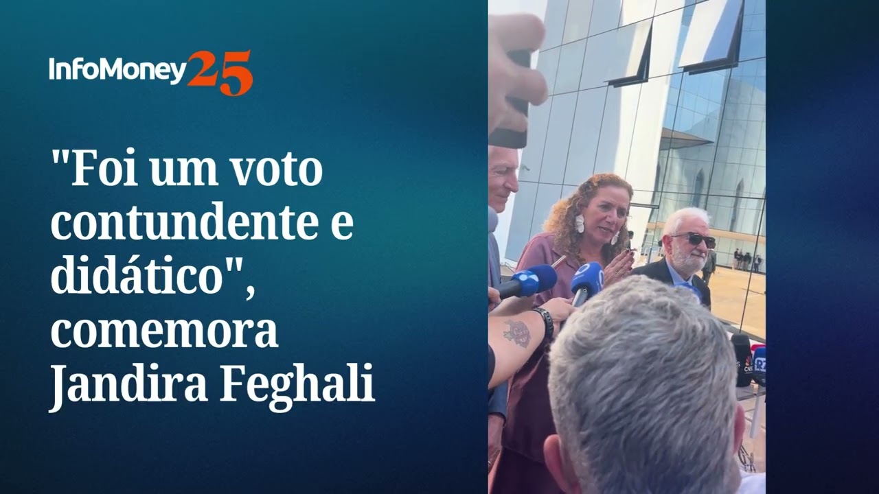 Foi um voto contundente e didático diz Jandira Feghali sobre voto de Moraes | InfoMoney News