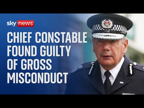 Nick Adderley: Chief constable of Northamptonshire Police found guilty of gross misconduct