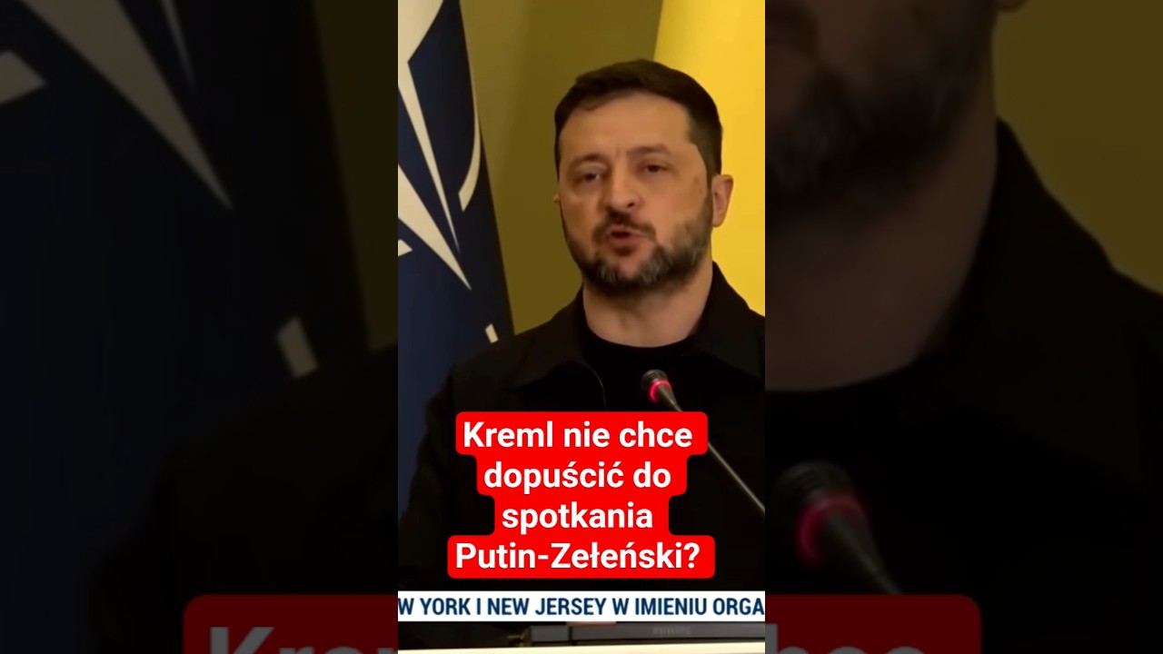 Kreml nie chce dopuścić do spotkania Putin-Zełenski?