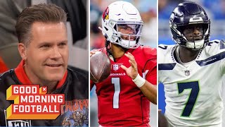 GMFB | The Seahawks are the biggest threat to the Cardinals in the NFC West - Kyle Brandt explains