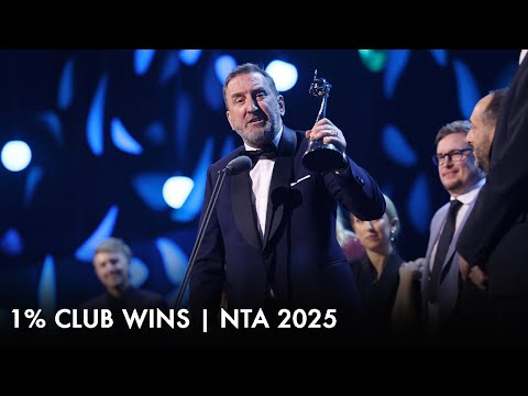 1% Club wins Quiz Show award at National TV Awards 2025!