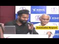 It is like rebirth to me: Jr. NTR at KIMS Hospital; helpline launched