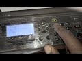 How to clear errors on RICOH MP 2001L || ALL RICOH BLACK AND White Photocopier