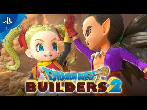 Dragon Quest Builders 2 - Girl Builder Opening Movie | PS4
