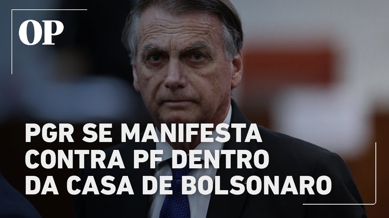 PGR é contra presença permanente da PF dentro da casa de Bolsonaro