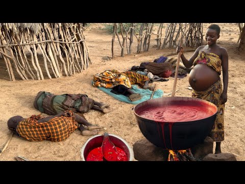 African Desert Women 🏜️ Morning Routine & Cooking Delicious Traditional Breakfast