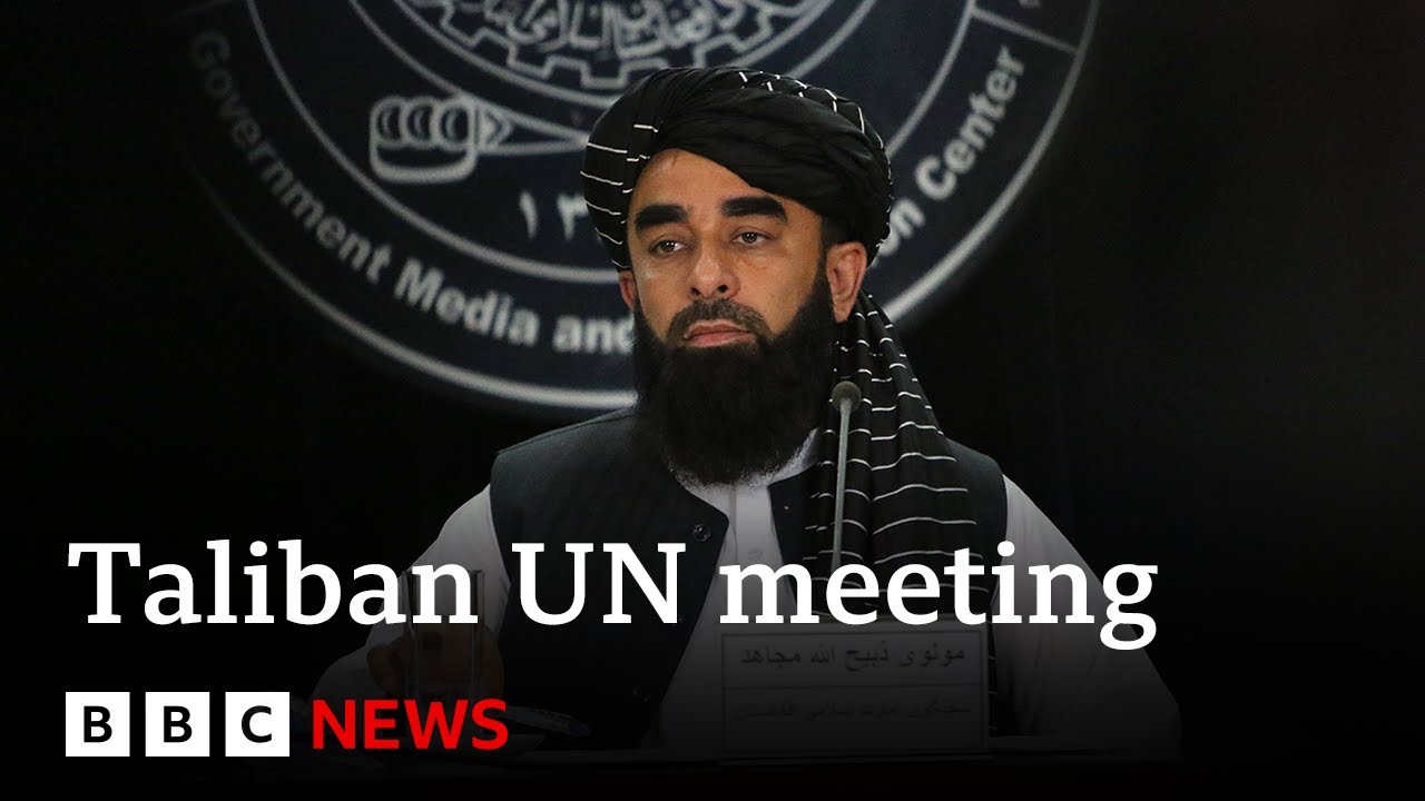 Afghanistan's Taliban government representatives meet UN in Qatar | BBC News