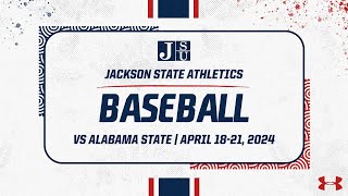 Baseball vs. Alabama State [April 18-21, 2024]