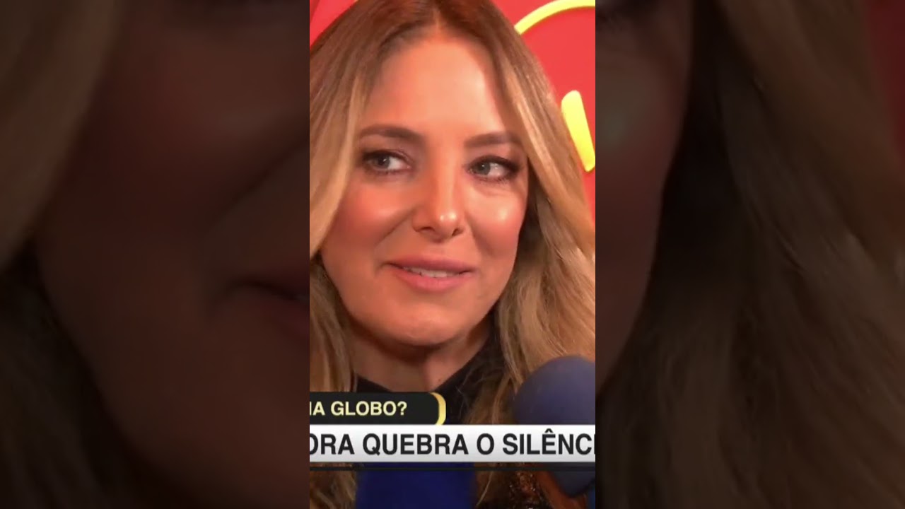 Ticiane Pinheiro na Globo Apresentadora quebra o silêncio