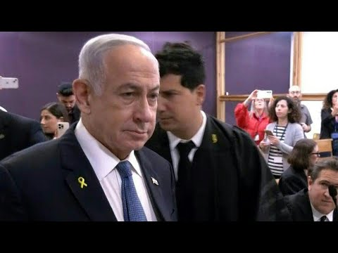 Netanyahu arrives in court to testify in third hearing of corruption trial | AFP