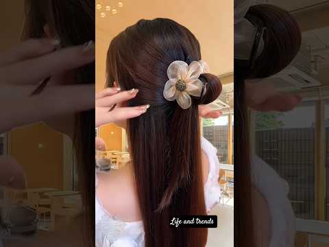 Awesome Hairstyle ❤️#simple #hairtutorial #viralshorts