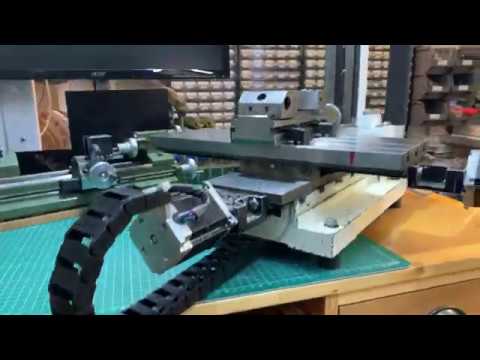 view DIY CNC Mill update with new limit switch interface