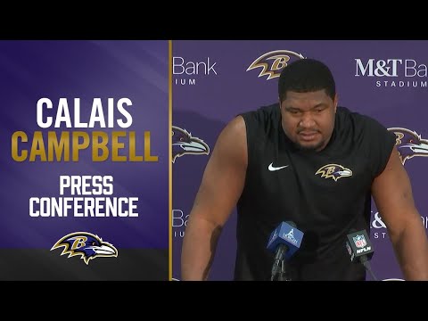 Calais Campbell Says He Isn't Sure About His Future | Baltimore Ravens video clip