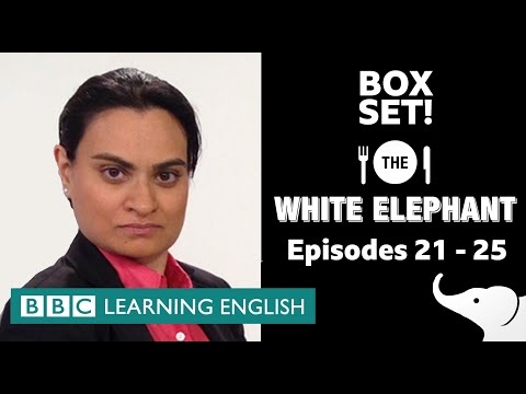 BOX SET: The White Elephant 🐘 comedy drama episodes 21-25! Learn English while you laugh 🤣💀