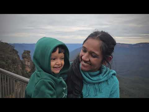 Blue Mountain SkyWay _ Waterfall view (4K)