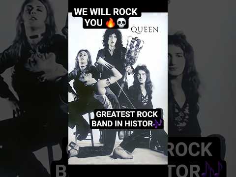 Queen: Legends Who Made the World Sing ‘We Will Rock You!’🔥😱 #queen #rockmusic #shorts
