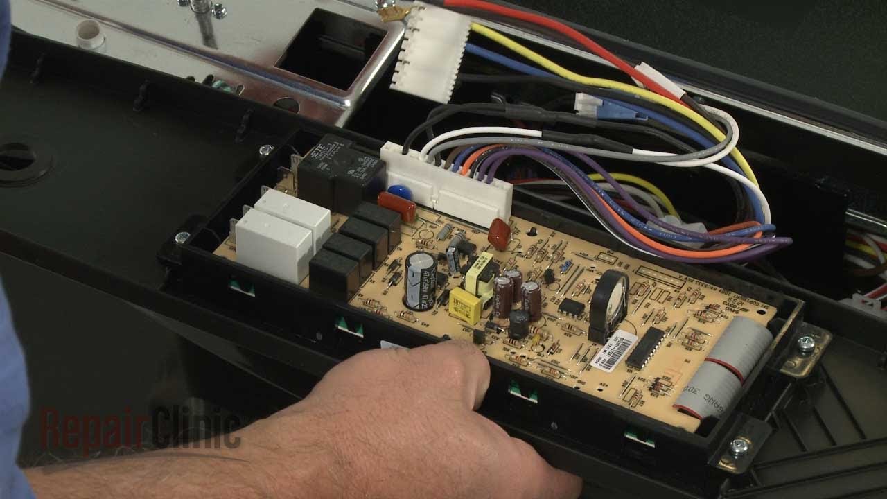 Oven Control Board Replacement – Kenmore Electric Range ... 3 door ge profile refrigerator wiring diagram 