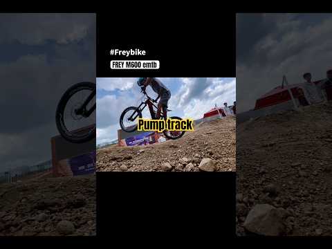 Frey eMTB's Agile Performance on the Pump Track: Unleashing Versatility and Control #freybike