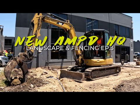 Expanding Ampd Bros HQ! 🚜 Landscaping & Fencing | Episode 3