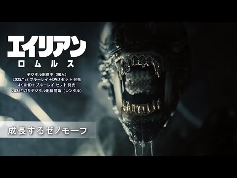 『エイリアン：ロムルス』成長するゼノモーフ