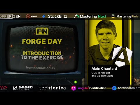 Frontend Nation Forge 2024: Architecting Angular apps with Signals with Alain Chautard (Pt 1)